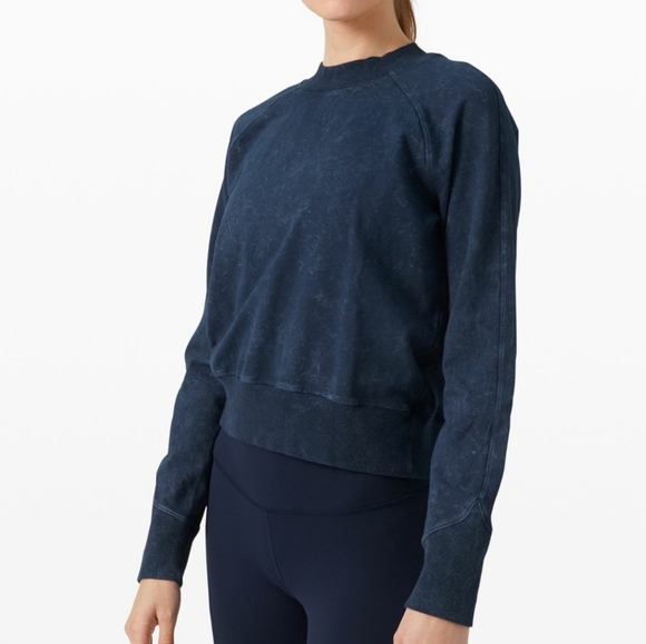 lululemon athletica Tops - Ready to Roll Crew *Dye